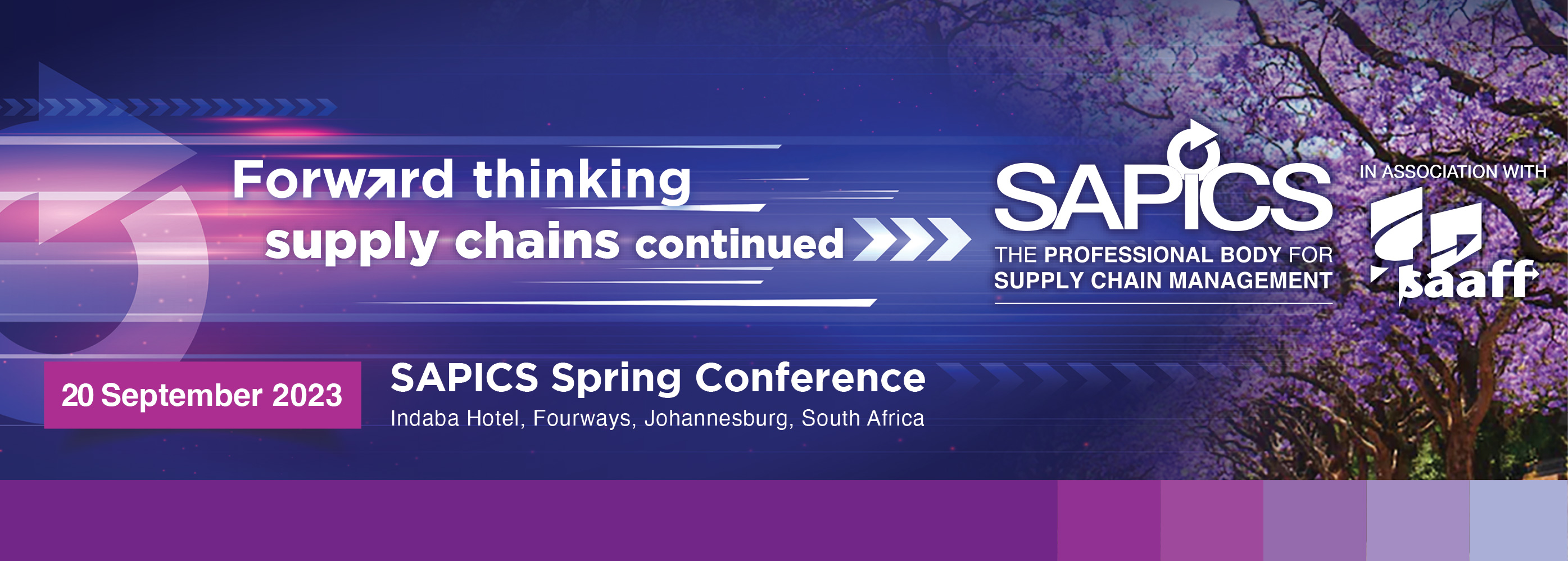 SAPICS Spring Conference banner